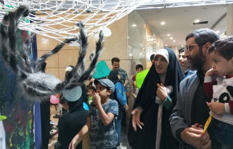 غرفه لبخند خدا در جشنواره کودک و نوجوان